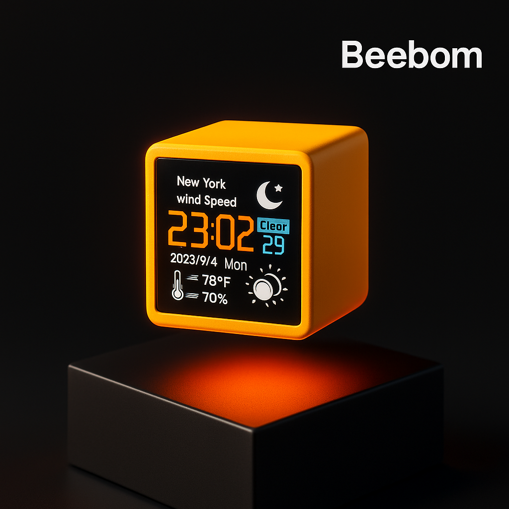 Beebom CubeWeather™ – Ultra-Compact Smart Weather Cube