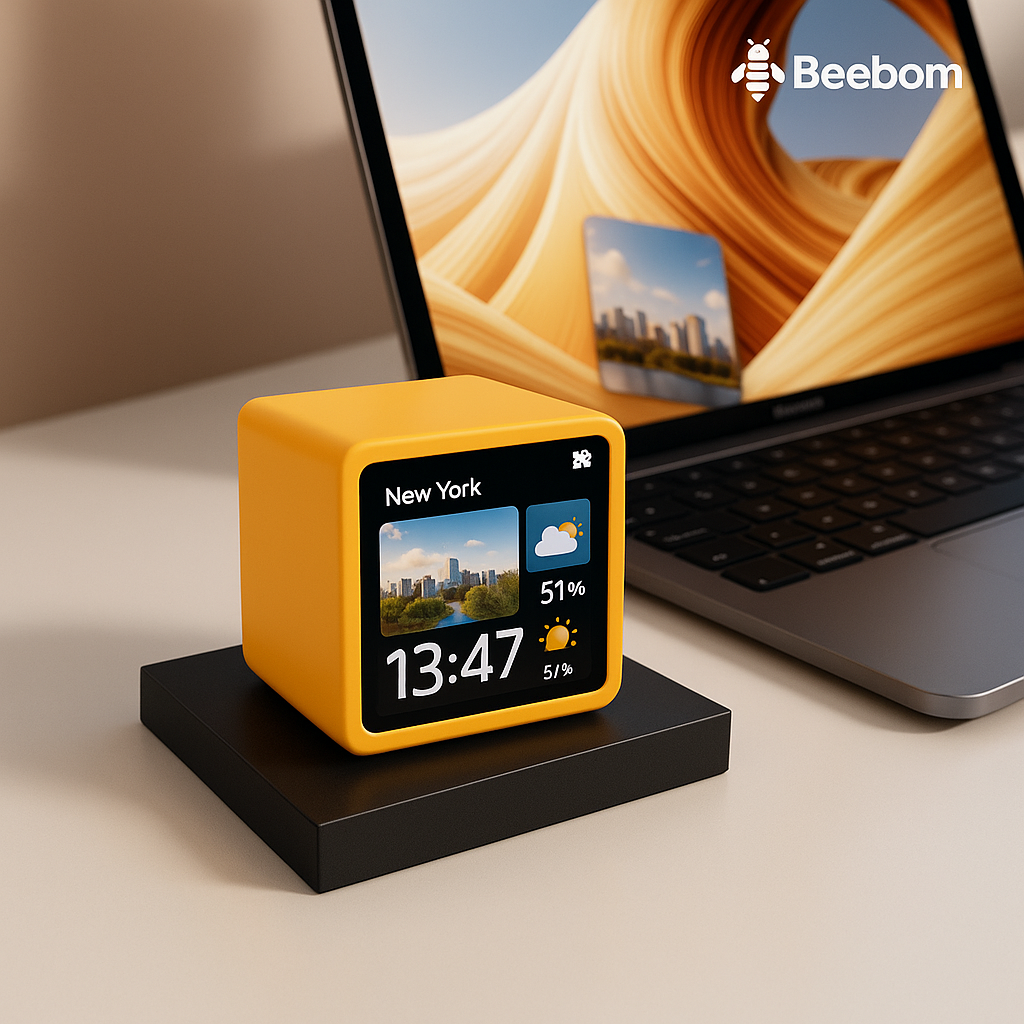 Beebom CubeWeather™ – Ultra-Compact Smart Weather Cube