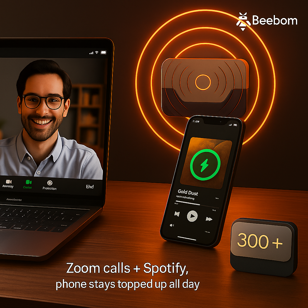 š AirPulse⢠by Beebom Fast. Far. Cord-less.