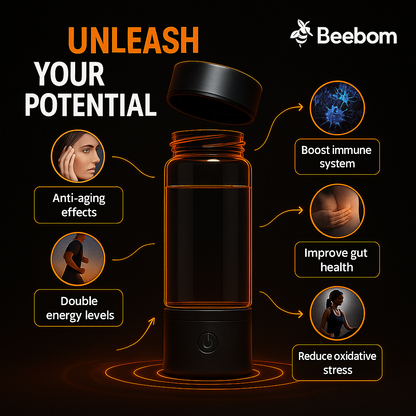 HydroPulse™ by Beebom Hydrogen Water Bottle