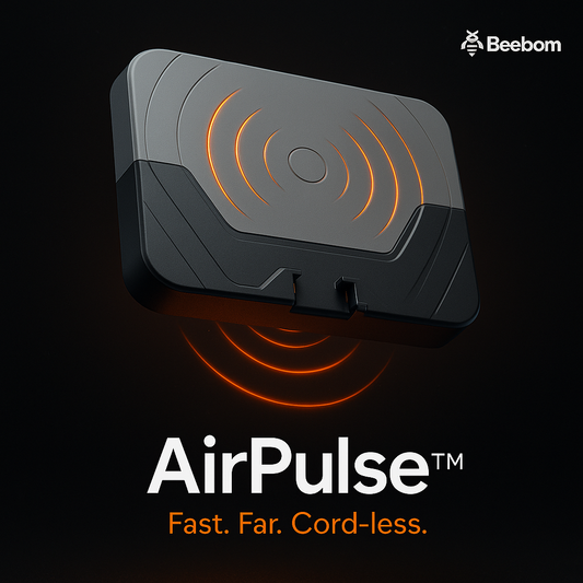 🚀 AirPulse™ by Beebom Fast. Far. Cord-less.